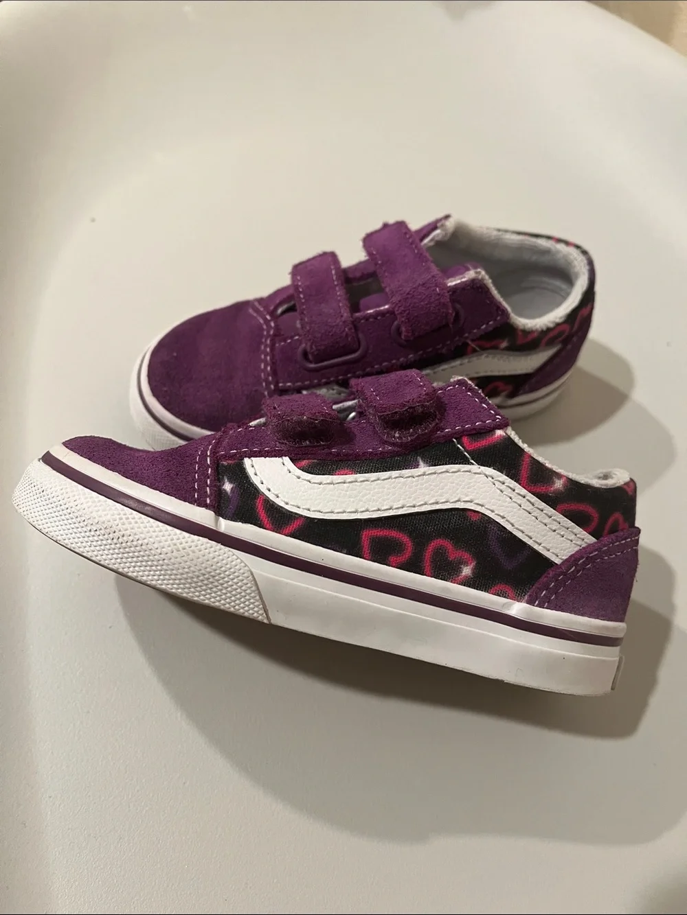 Toddler  purple Vans
